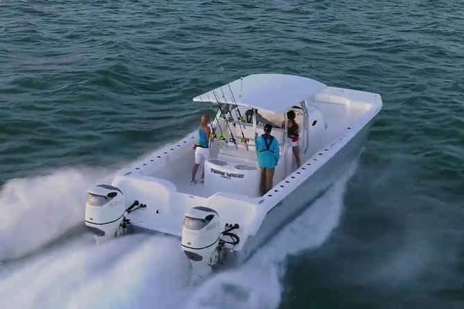 Private Fast Power Catamaran. Full or Half Day for Beach Hopping, Snorkel & Swim - What the MV Poseidon Is Like at Sea