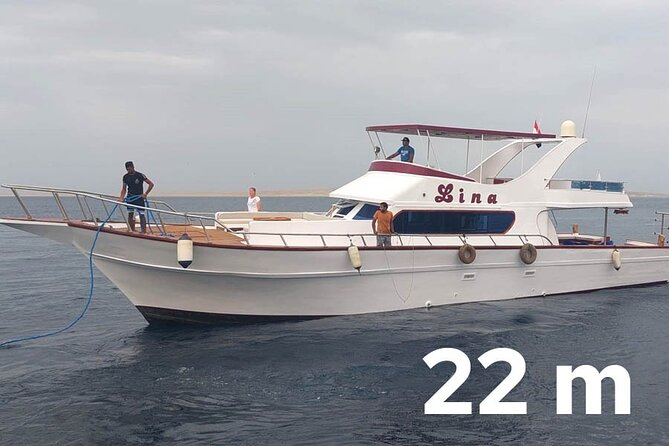 PRIVATE! | Full Day Charter Boat Trip| Up to 14 | Snorkeling and Islands tour - From Hurghada Marina to an Eight-Hour Day at Sea