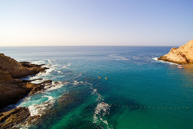 Private Glass bottom Kayak and snorkel at two Bays - Returning to Cabo after the water time