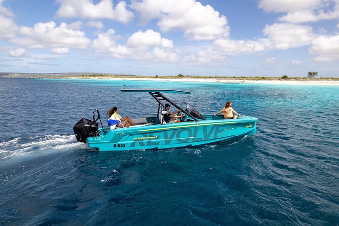 Private Half day REVOLVE Boat & Snorkeling tour in Bonaire - Following Bonaire’s West Coast Toward Klein Bonaire