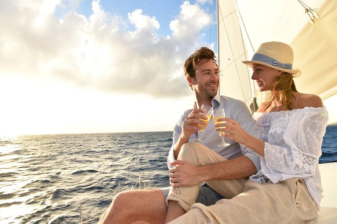 Private Luxury Catamaran Yacht. Full or Half Day Charter - Sail, Beach, Snorkel. - Boarding at Havensight and Getting Oriented