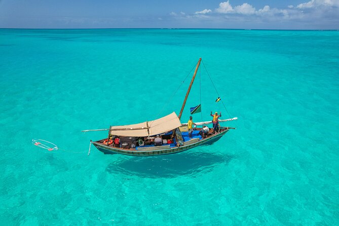 Private/Sharing: Snorkeling with Dolphins Sandbank in Mnemba - Leaving Kendwa at 9:00 a.m.