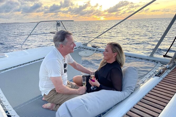 Private Sunset Dinner Cruise in Bonaire w/ Sailing & Snorkeling - Sunset Dinner With Cocktails And A Personal Menu
