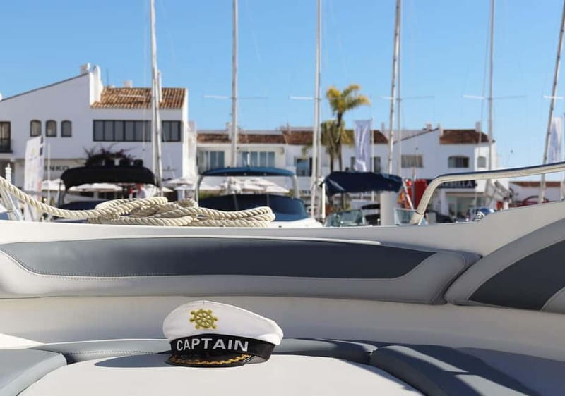 Puerto Banús: Floky Boat Cruise with Snorkeling & Paddle SUP - Dolphins and Coastal Views
