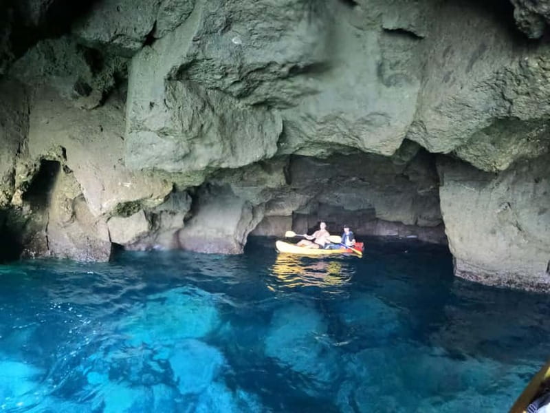 Puerto Mogán: Guided Adventure Kayak Tour in Caves & Snorkel - Photos, equipment, and practical packing advice