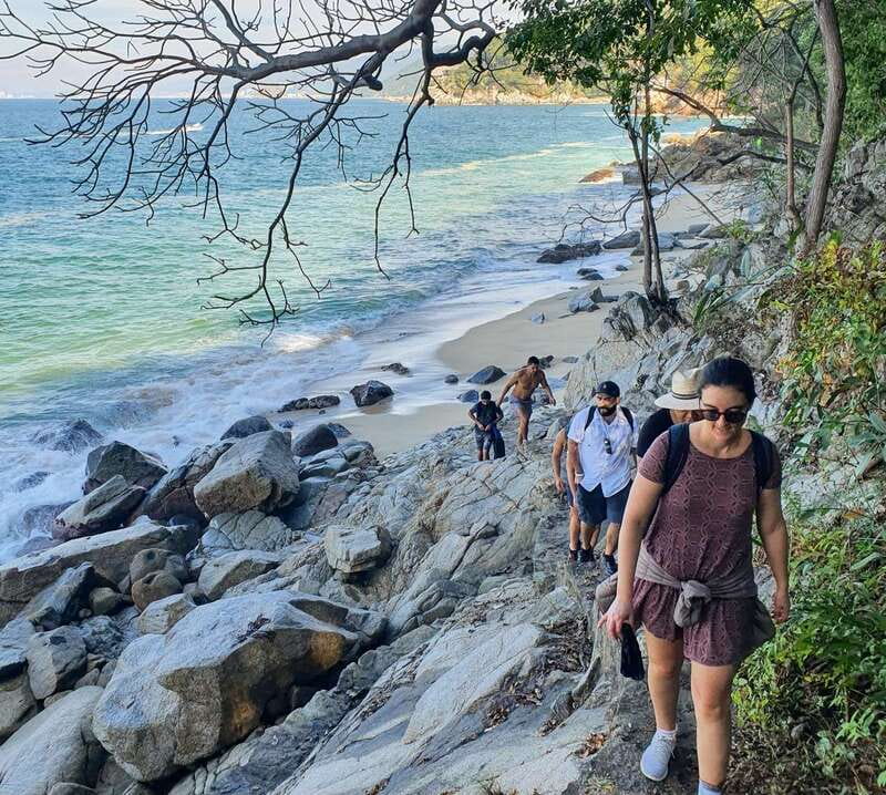 Puerto Vallarta: Full Day Hike to 6 Hidden Beaches & Snorkel - From Zona Romantica to Boca de Tomatlán