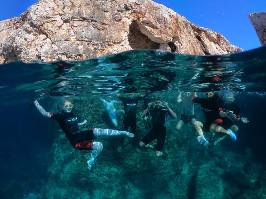 Pula: Cave Kayak, Snorkeling, Cliff Jumping All-in-one Tour - Getting to the Windsurf Station