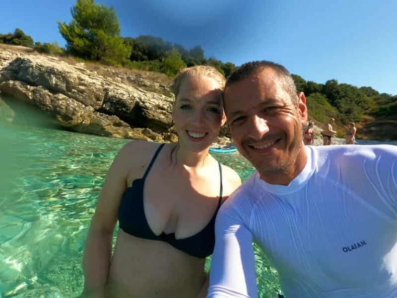 Pula: Kayak Tour, Cliff Jumping, Snorkeling & GoPro Pictures - Seagull’s Rocks and Pula’s cliffs