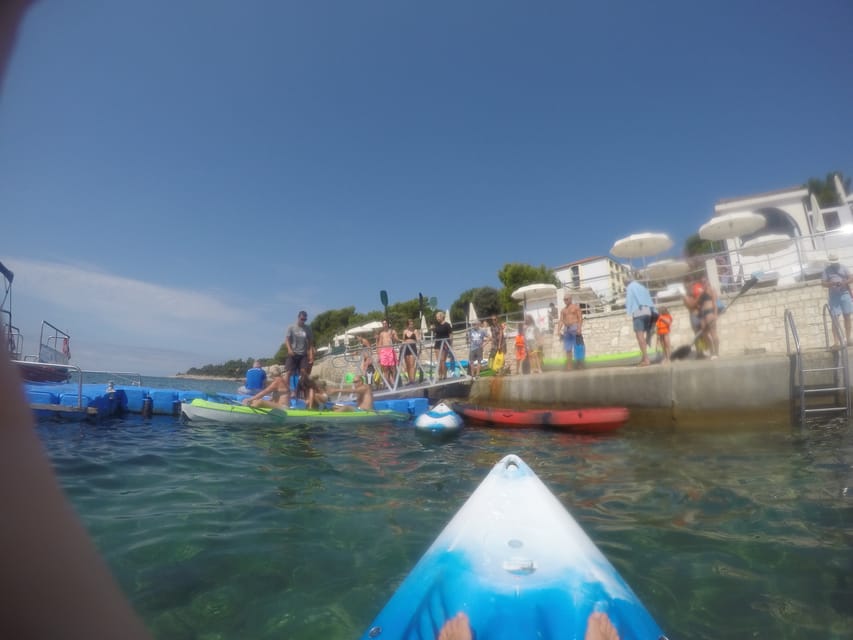 Pula: Kayaking and Snorkeling Self-Guided Tour - Family use, timing, and comfort