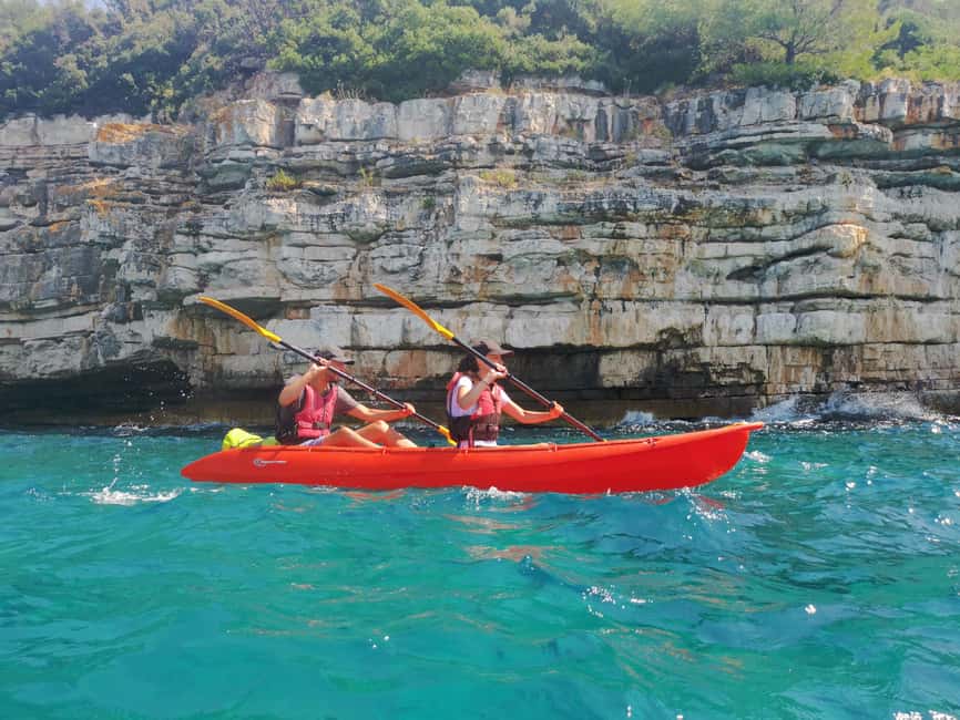 Pula: Sea Adventure – Boat, Kayak, Snorkeling & Cliff Jumps - Photos, drinks, and the little extras