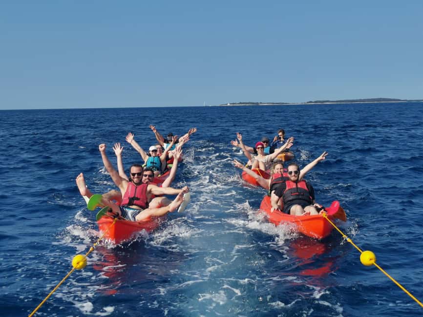Pula: Sea Adventure – Boat, Kayak, Snorkeling & Cliff Jumps - Is $58 a fair price for three hours?