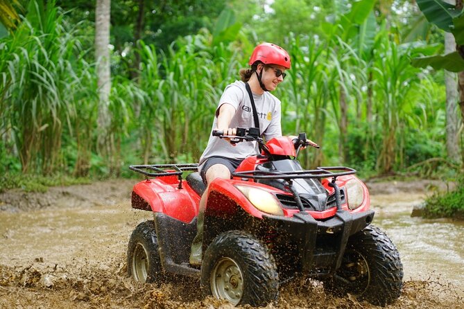 Quad Bike Ride and Snorkeling at Blue Lagoon Beach All-inclusive - The road to Padangbai