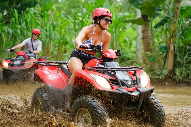 Quad Bike Ride and Snorkeling at Blue Lagoon Beach All-inclusive - Blue Lagoon Beach and Tanjung Jepun by jukung boat