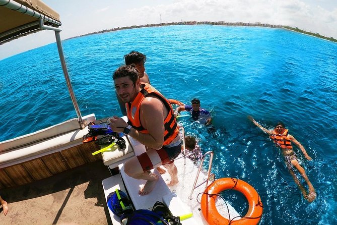 Reef Snorkeling in National Park from Cancun with Beachside Lunch - The tequila stop and other sales pressure