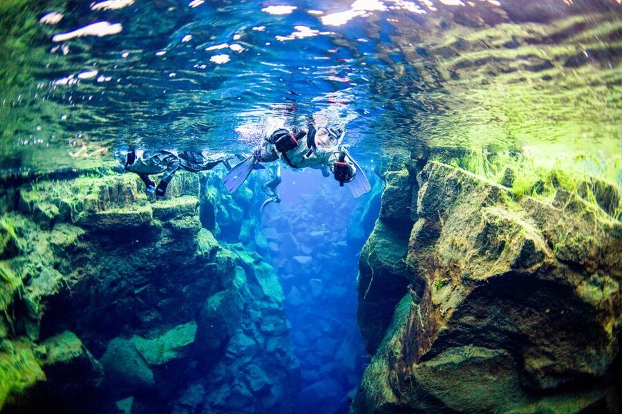 Reykjavik: Silfra Snorkeling & Lava Tunnel Adventure Combo - Silfra snorkeling between two tectonic plates
