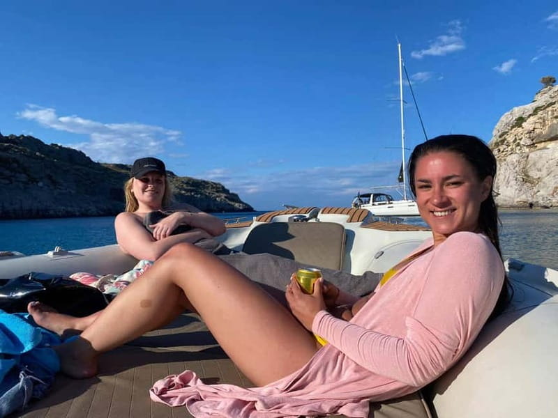 Rhodes: Anthony Quinn Bay & Sea Caves Snorkeling Cruise - Ladiko Beach and the Far Side of the Bay