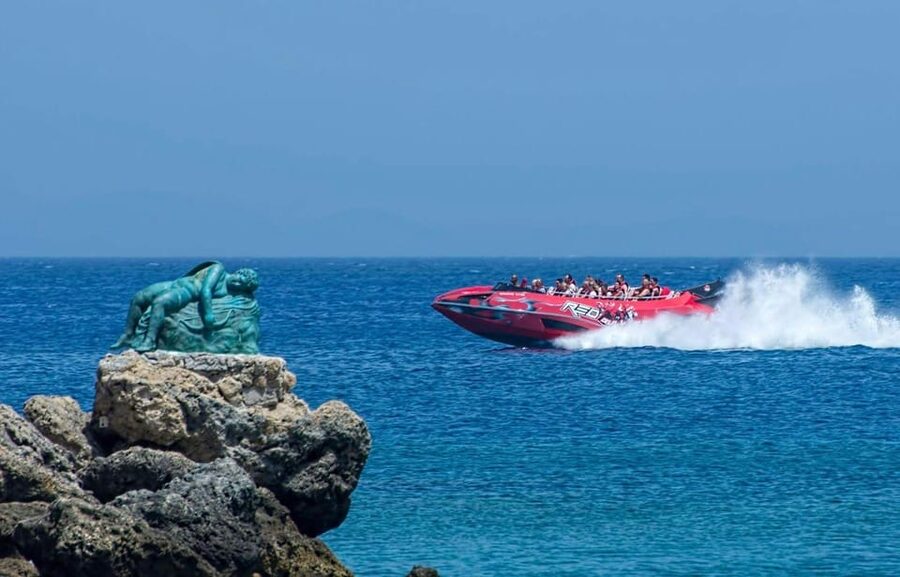 Rhodes: Beaches Trip by Jet Boat with Snorkeling and Drinks - Drinks, Snorkeling Gear, and What the Price Covers
