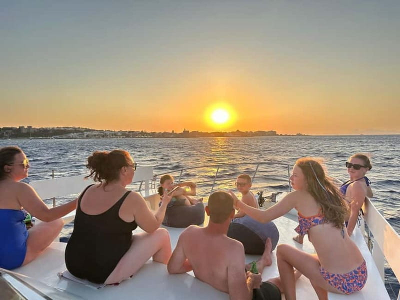 Rhodes: Private Sunset Cruise with Swimming & Snorkeling - Kalithea Caves and the character of Kalithea Springs