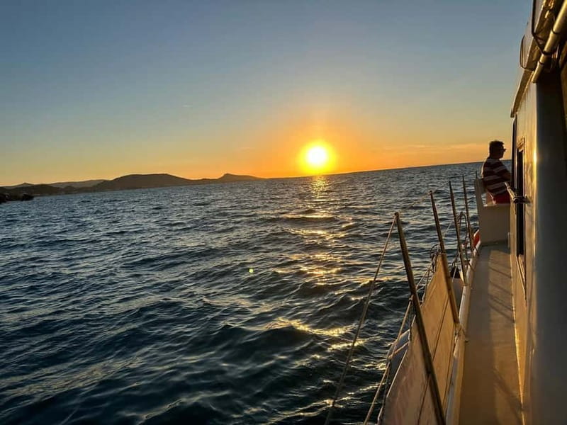 Rhodes: Private Sunset Cruise with Swimming & Snorkeling - Oasis Bay, a quieter middle option