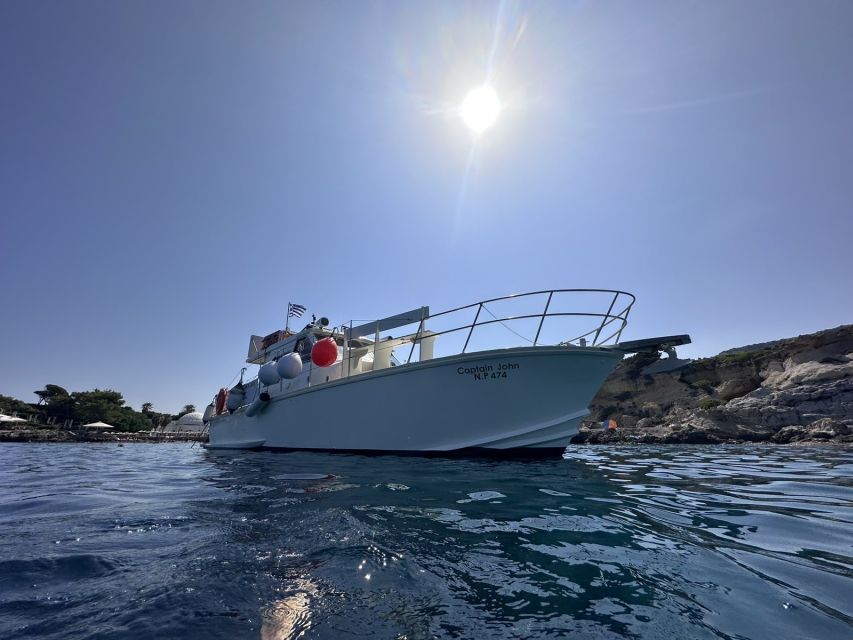 Rhodes: Private Sunset Cruise with Swimming & Snorkeling - What service is like aboard Captain John