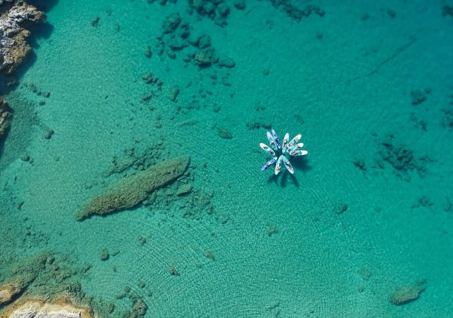 Rhodes: Stand-Up Paddleboard and Snorkeling Tour - The first lesson turns a wobbly start into real paddling