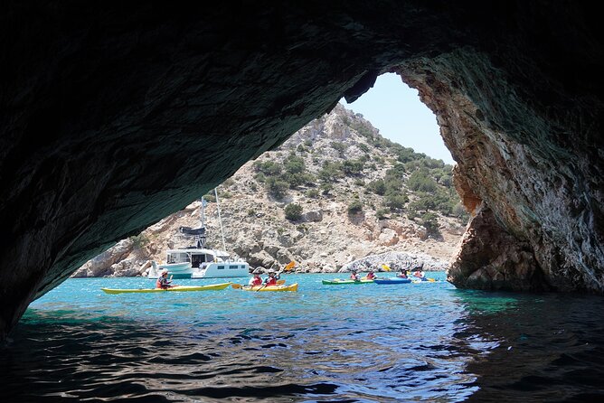 Rina Cave Sea Kayak Tour with Snorkeling and Picnic - Starting at Kalantos Beach at 9:30