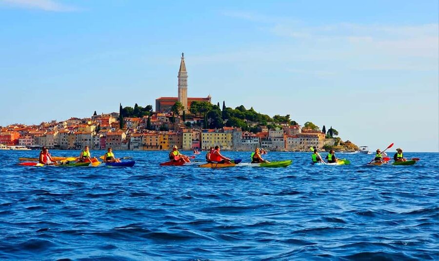 Rovinj-Amazing kayak tour &snorkeling &free drink &photos - Why seeing Rovinj from a kayak changes the visit