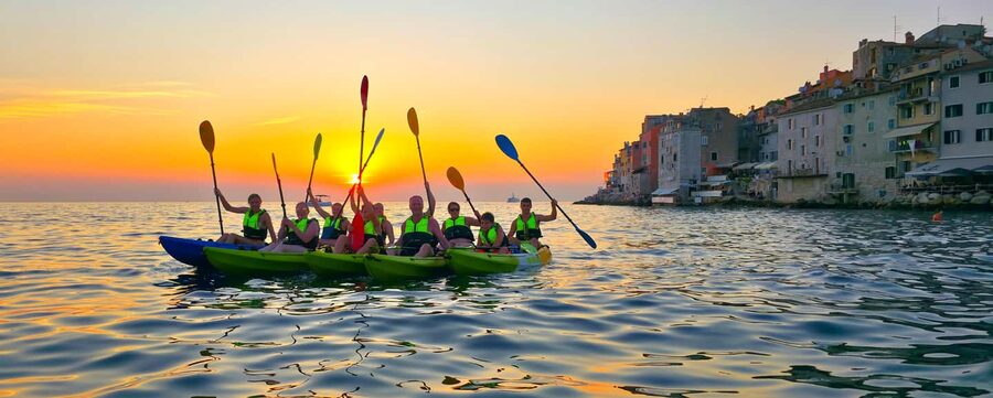 Rovinj-Amazing kayak tour &snorkeling &free drink &photos - The photo service is more useful than it sounds