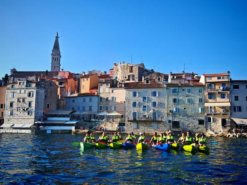 Rovinj-Amazing kayak tour &snorkeling &free drink &photos - Who will enjoy this tour most?