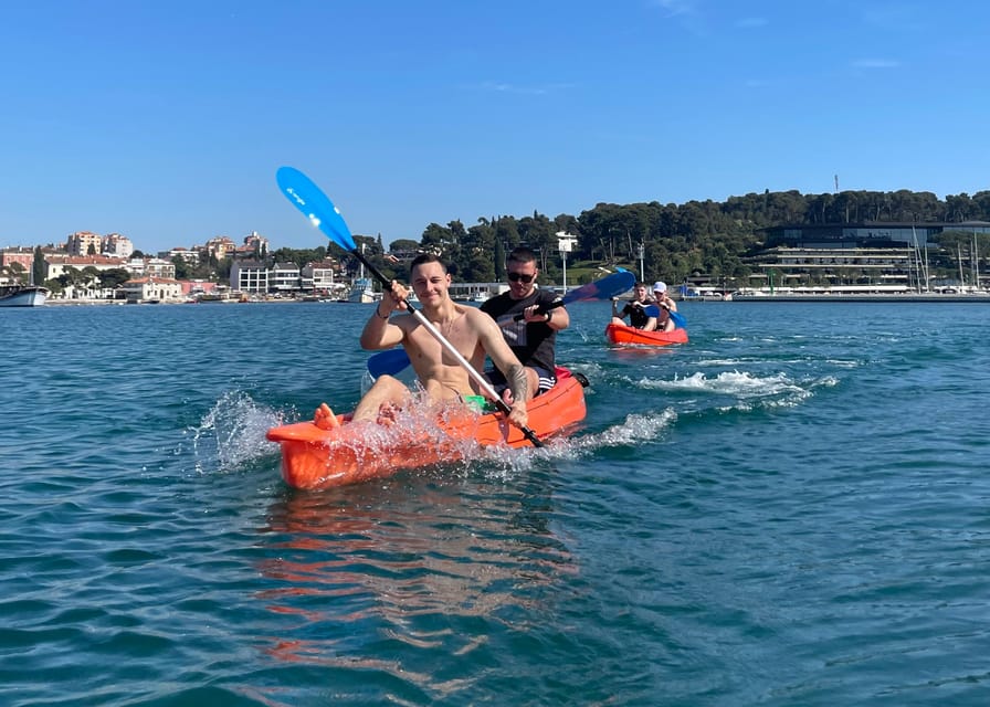 Rovinj:BUBA KAYAK TOURS:snorkeling,jumping,FREEdrinks&photos - Key points to know before booking