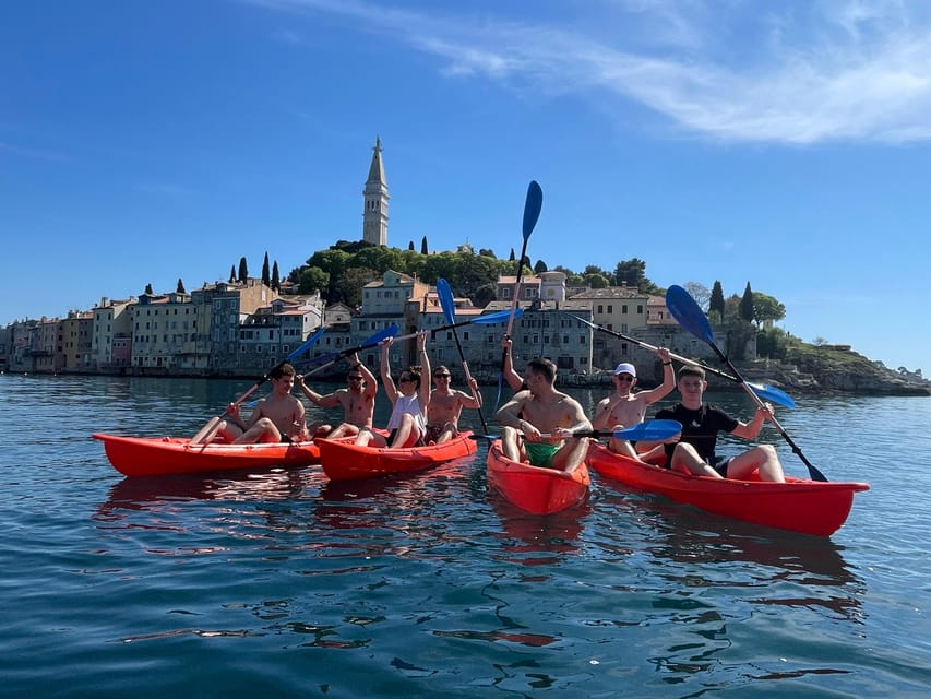 Rovinj:BUBA KAYAK TOURS:snorkeling,jumping,FREEdrinks&photos - Is $47 a fair price?