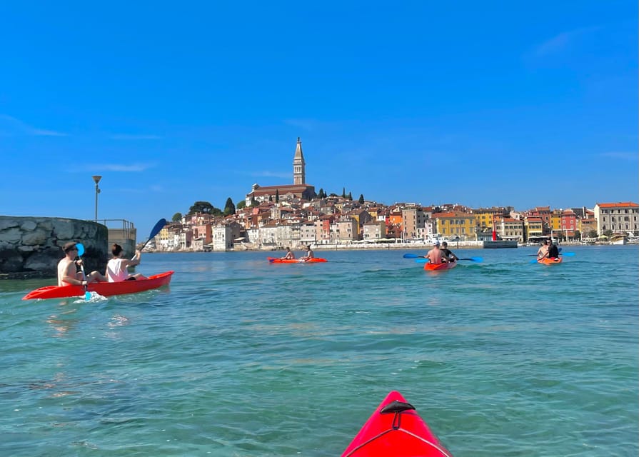 Rovinj:BUBA KAYAK TOURS:snorkeling,jumping,FREEdrinks&photos - Cliff jumping with heights for different comfort levels