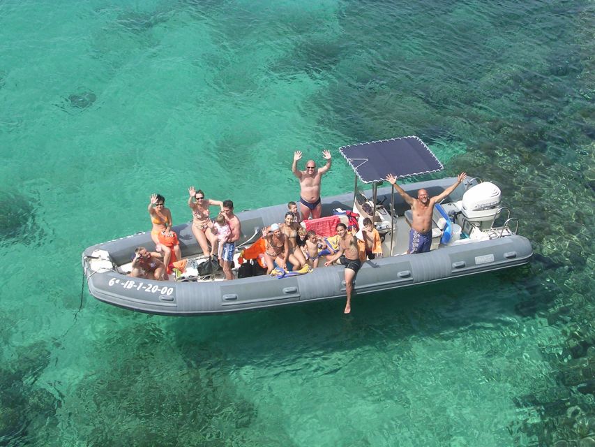 S'Espalmador and Formentera: Snorkeling Trip by RIB Boat - Riding the 9-meter RIB