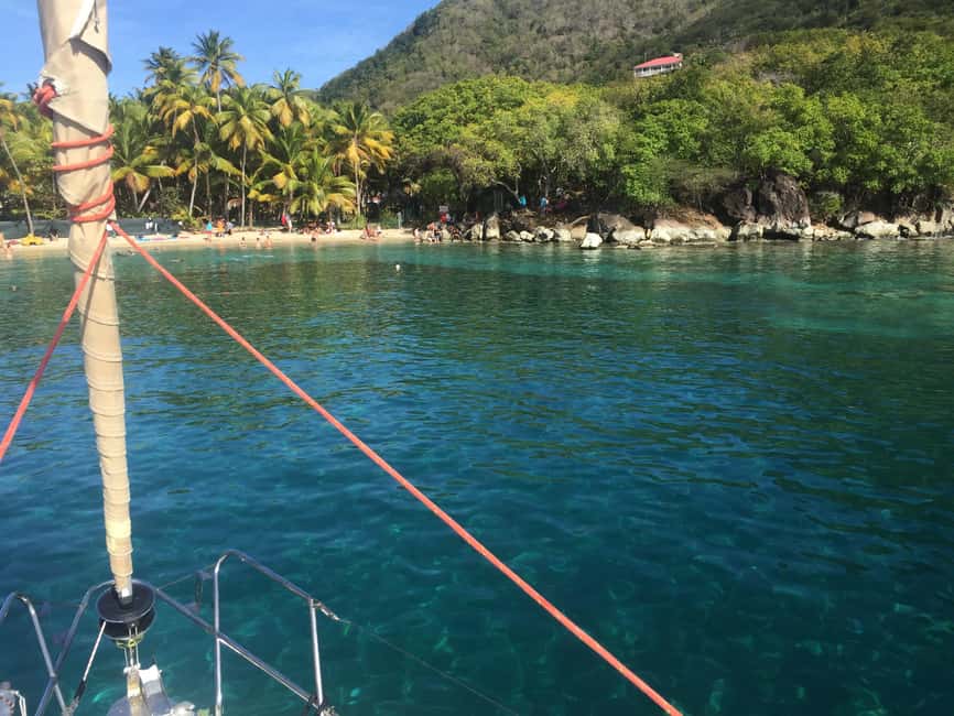 Sailing and Snorkeling Day Tour to Les Saintes - Arriving at Terre-de-Haut and Slowing Down