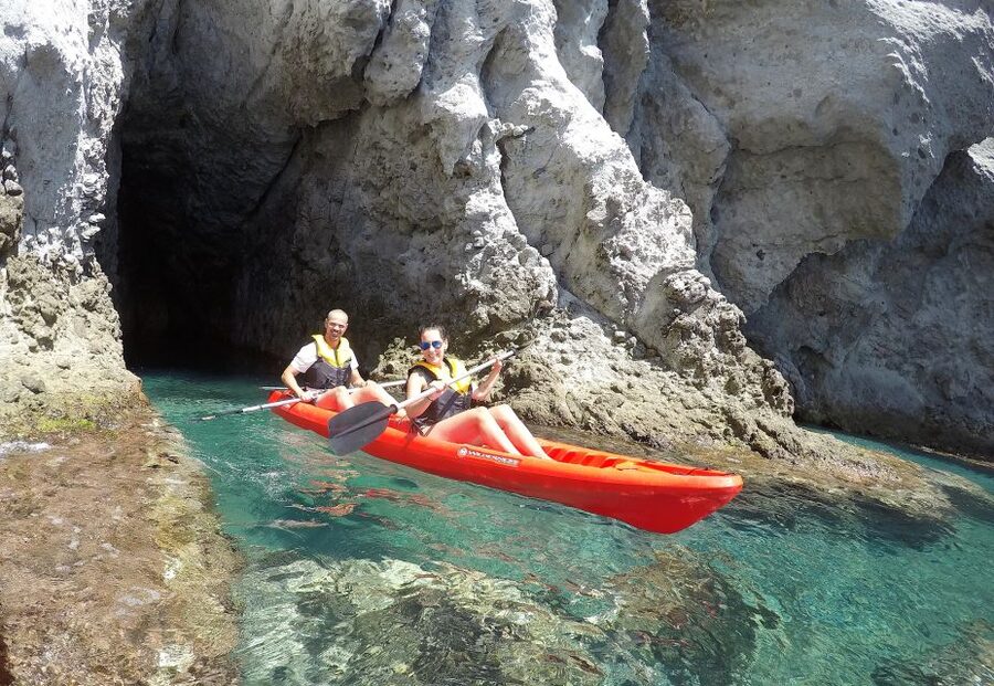 San José: Cabo de Gata Natural Park Kayak and Snorkel Tour - Pirate stories, San José Castle, and the coast’s past