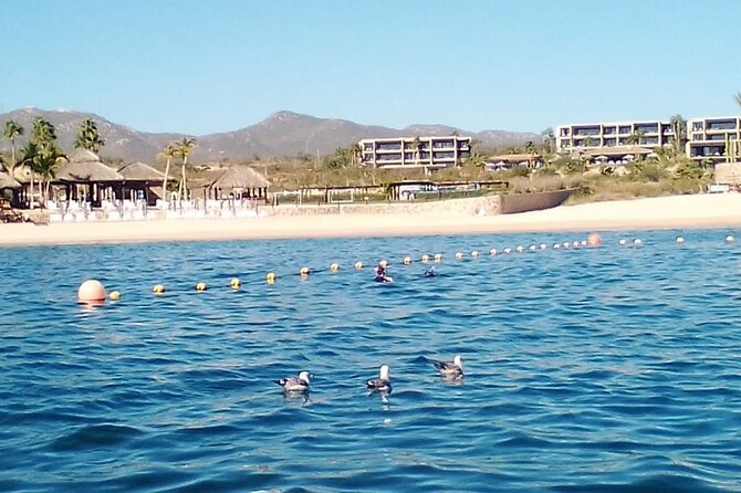 Santa Maria and Chileno Bay Snorkel Adventure Los Cabos - Leaving Cabo San Lucas Marina for the Open Water