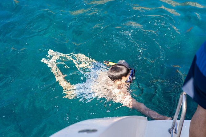 Santorini Adventurous Catamaran Experience with Snorkeling - Choosing between daytime and sunset sailing