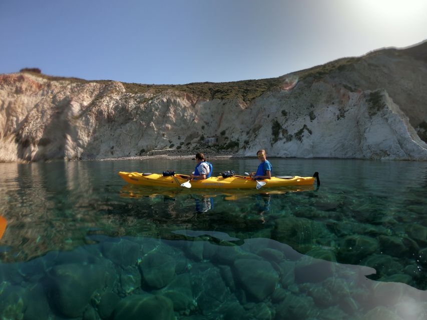 Santorini: Sea Caves Kayak Trip with Snorkeling and Picnic - The best parts of this Santorini kayak trip