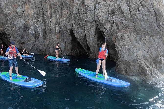 Santorini: Stand-Up Paddle and Snorkel Adventure - Starting at Nemely Windsurf SUP Center
