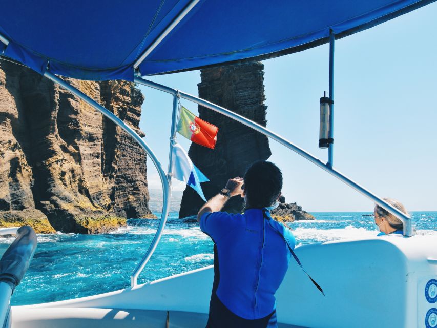 São Miguel: Glass Bottom Boat Tour with Snorkeling - Families and beginners