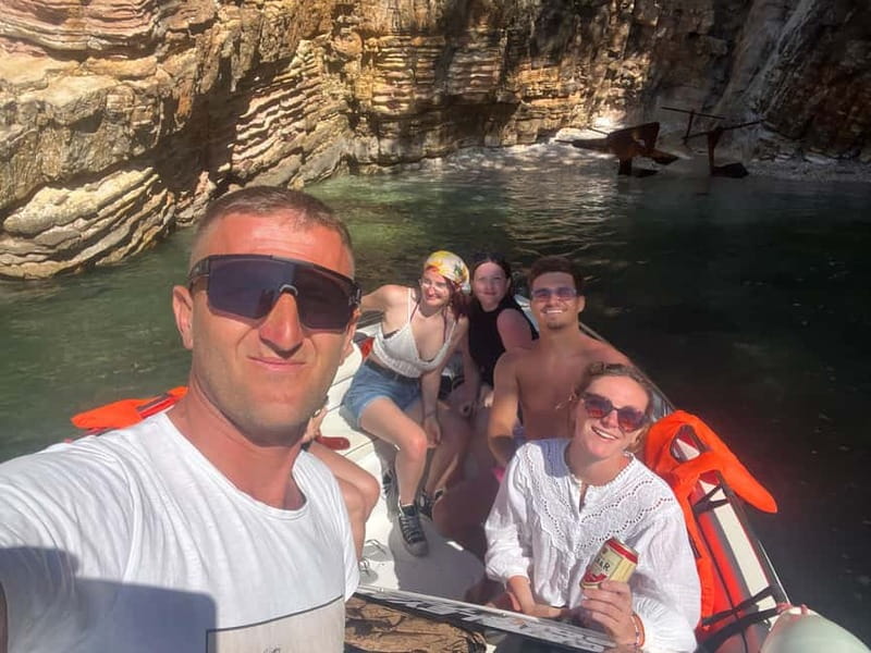 Saranda: Boat tour to 7 destinations end snorkeling - Setting out from Saranda’s Limani