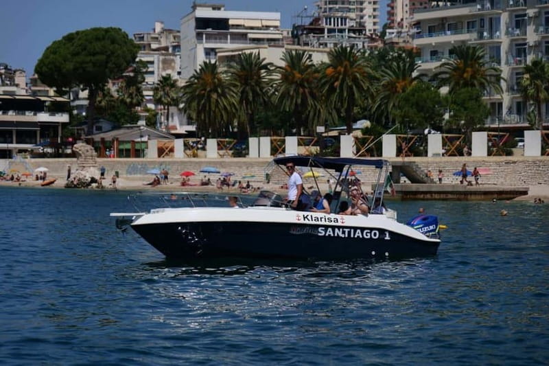 Saranda:Boat Tour to Kroreza with snorkelling,&umbrellas - Rojdhes Bay: the final chance to swim