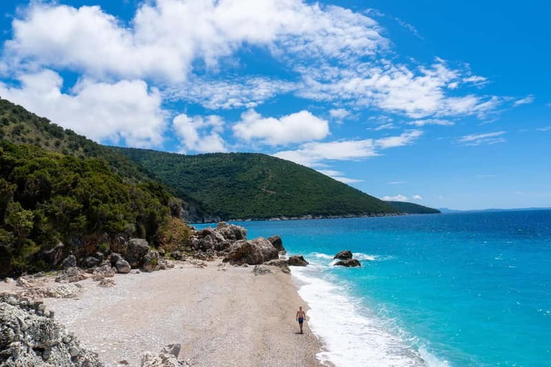 Saranda:Boat Tour to Kroreza with snorkelling,&umbrellas - Meeting at Limani Harbour without a frantic start