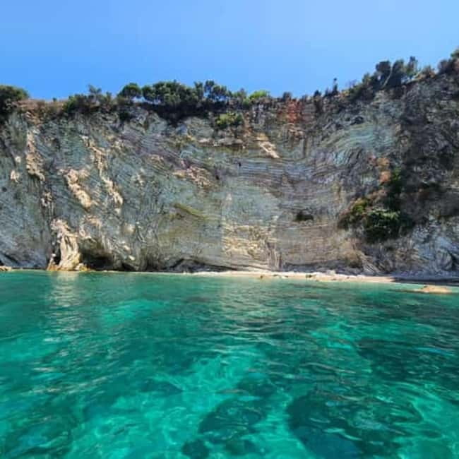 Sarandë: Boat Tour at Kroreza & Hidden Caves with Snorkeling - Kroreza Beach gives you three hours