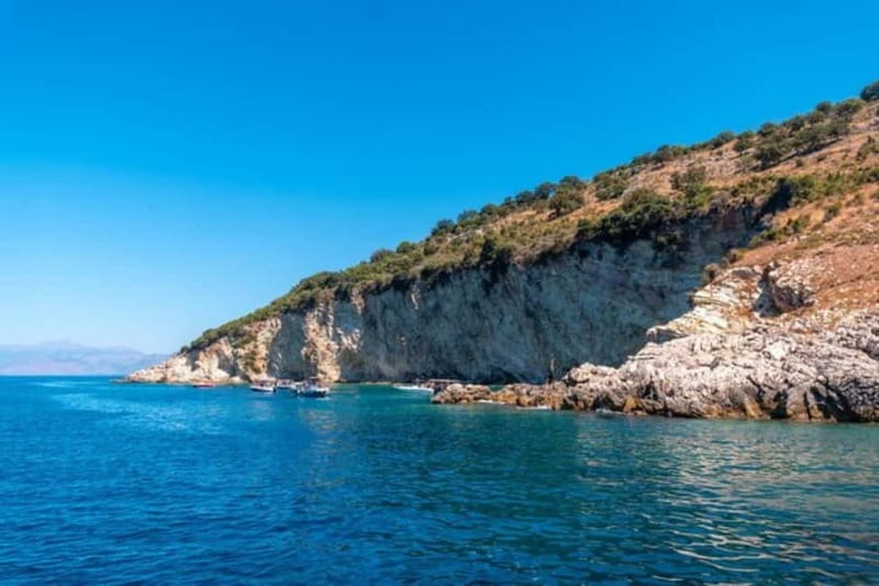 Sarandë: Boat Tour at Kroreza & Hidden Caves with Snorkeling - The return trip is part of the attraction