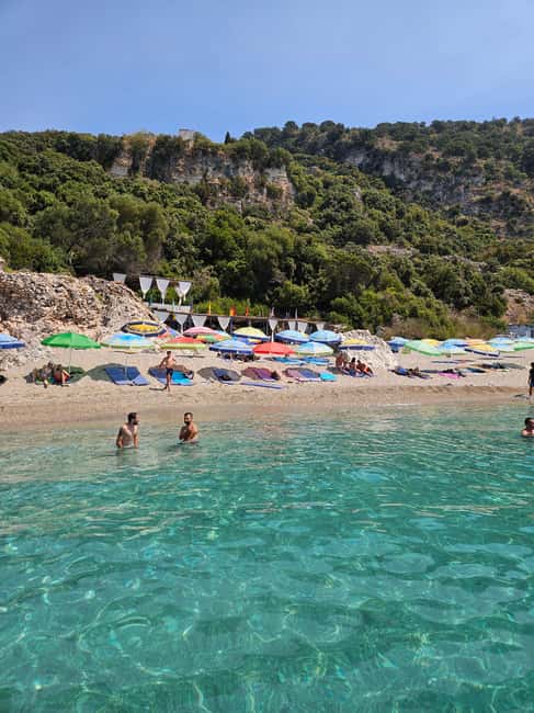 Sarandë: Boat Tour to Kroreza with Snorkel and free Umbrella - Kakome Bay brings another half-hour in the water