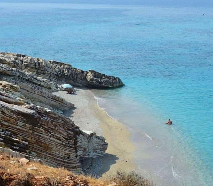 Sarandë:Boat Tour to Kroreza with snorkelling & umbrellas - Krorezë: the two-hour centerpiece
