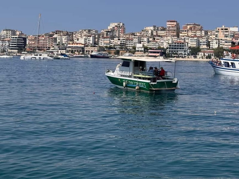 Sarandë:Boat Tour to Kroreza with snorkelling & umbrellas - Lunch at Krorezë: bring food or buy it there