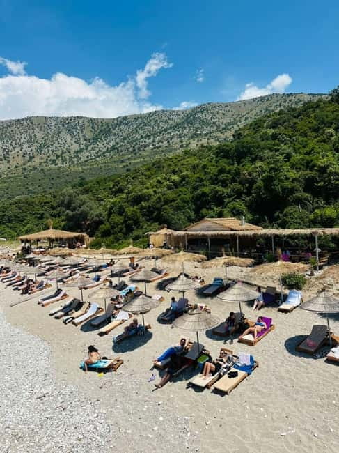 Sarandë:Krorez Boat Tour with Free Umbrella&Snorkelling mask - Milot Cave and Turtle Cave finish the route