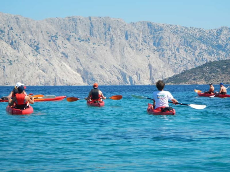 Sardinia: Morning Kayak Tour + Snorkeling and Local Aperitif - Snorkeling beside the island